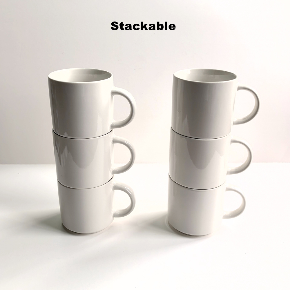 Sublimation Mug White - ReadStar 6PCS Set Cangkir Kopi Teh