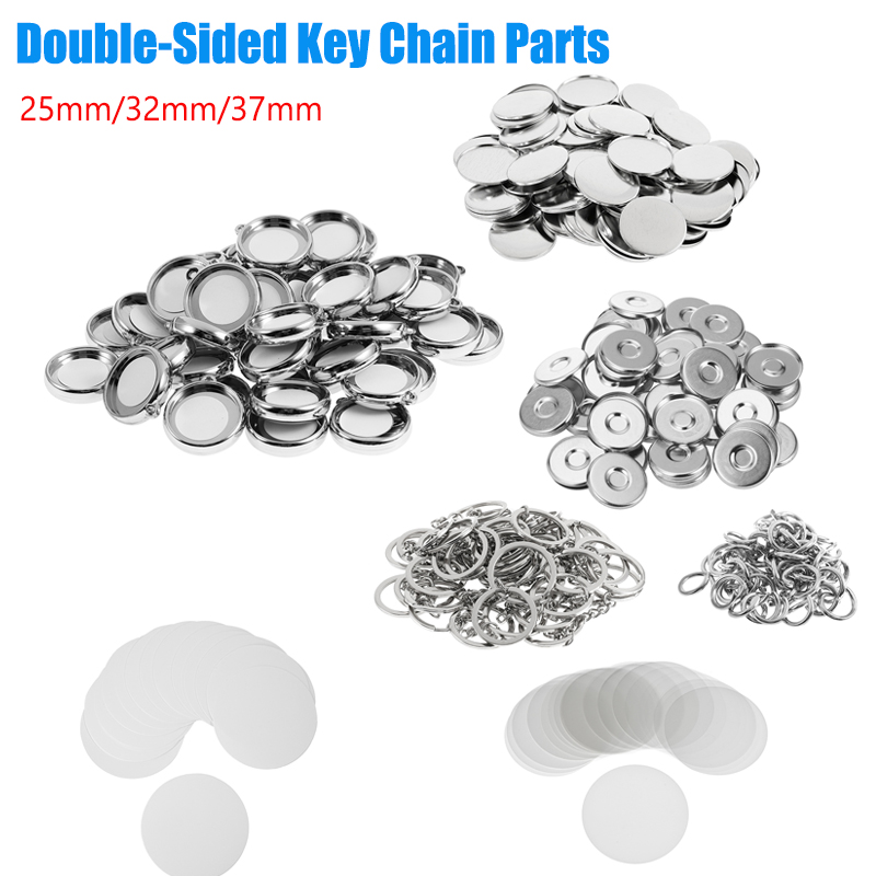 50Pcs/Set Bahan DIY Pembuatan  - Button Badge Blank ulasan dan harga