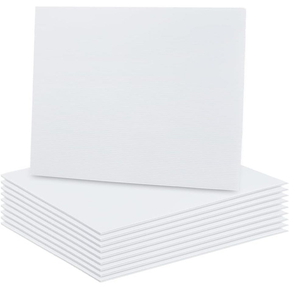 10 Lembar Papan Plastik Bergel - Yard Sign Blank ulasan dan harga
