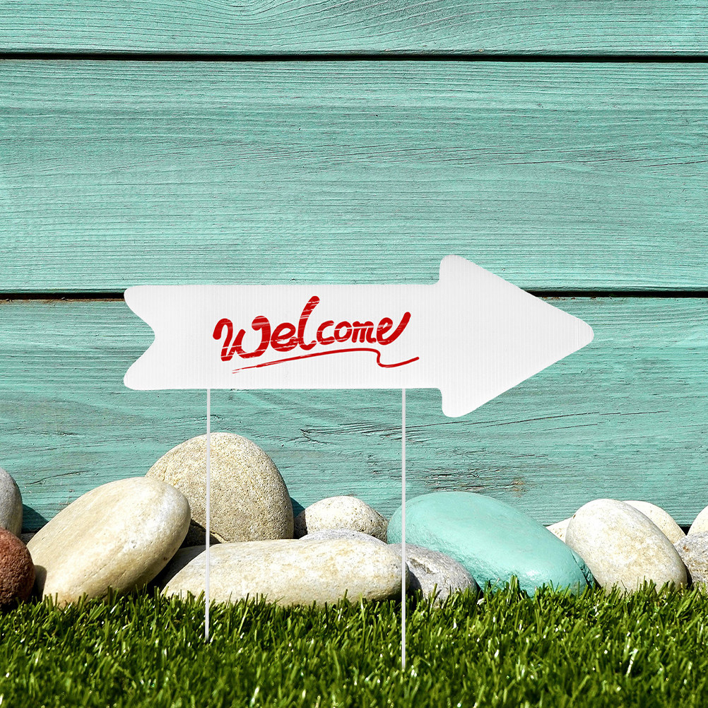 2 Buah Papan Tanda Halaman Kos - Yard Sign Blank ulasan dan harga