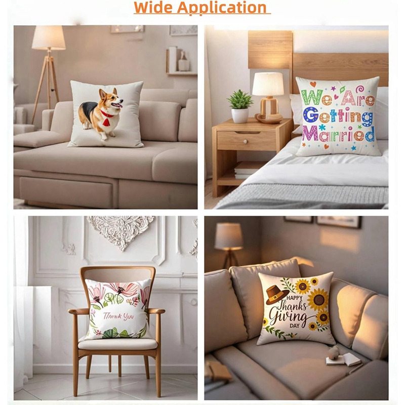 6 Buah Sarung Bantal Sublimasi - Pillow Cover Sublimation ulasan dan harga