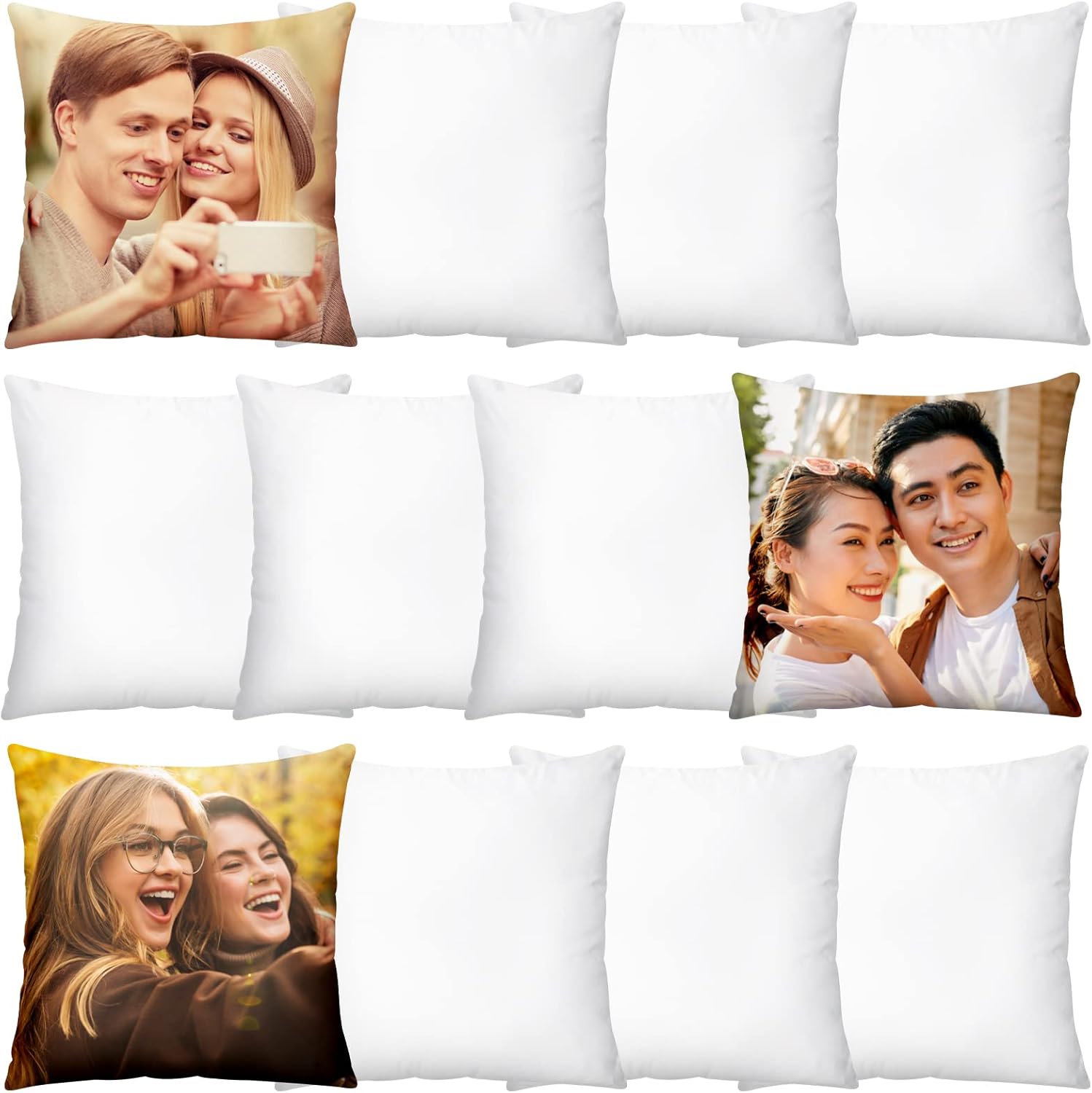 20 buah sarung bantal polos un - Pillow Cover Sublimation ulasan dan harga