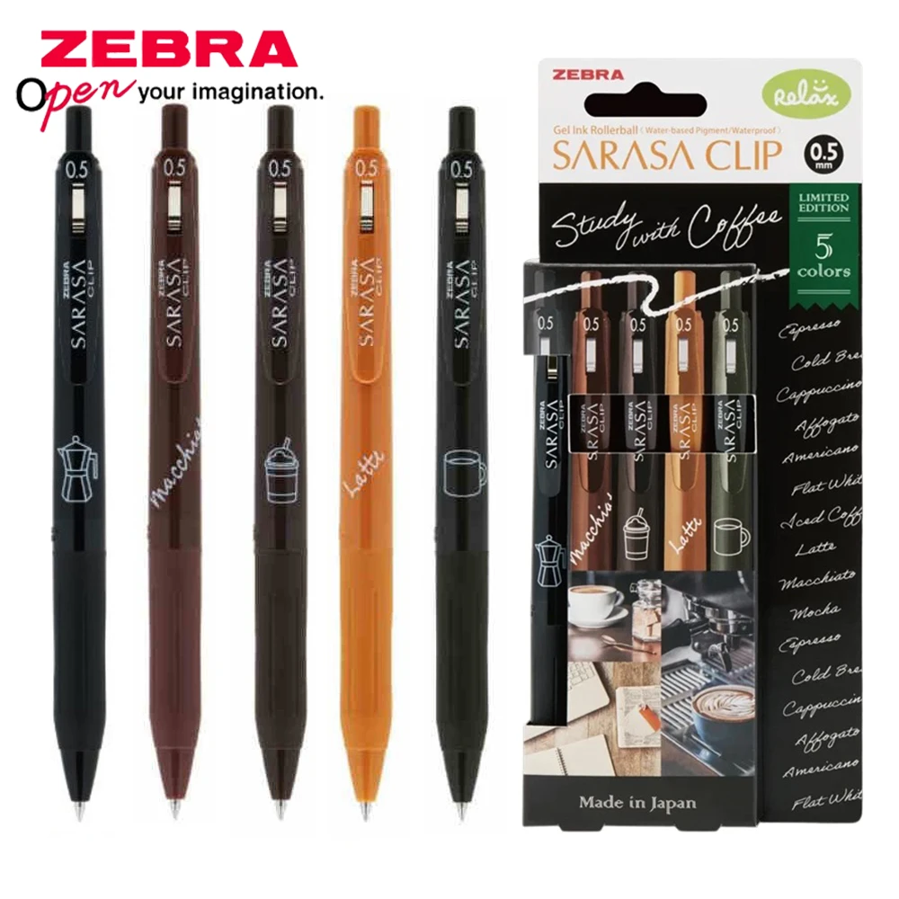 3/5 buah Set pena Gel ZEBRA Je - Zebra Pen Mildliner ulasan dan harga