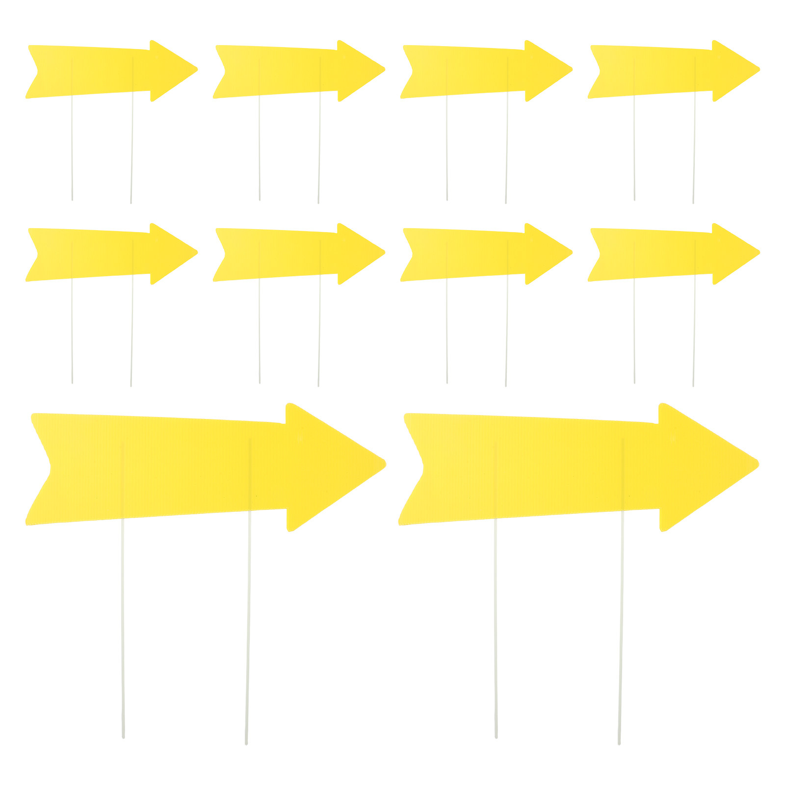 10 Buah Tanda Papan Petunjuk B - Yard Sign Blank ulasan dan harga