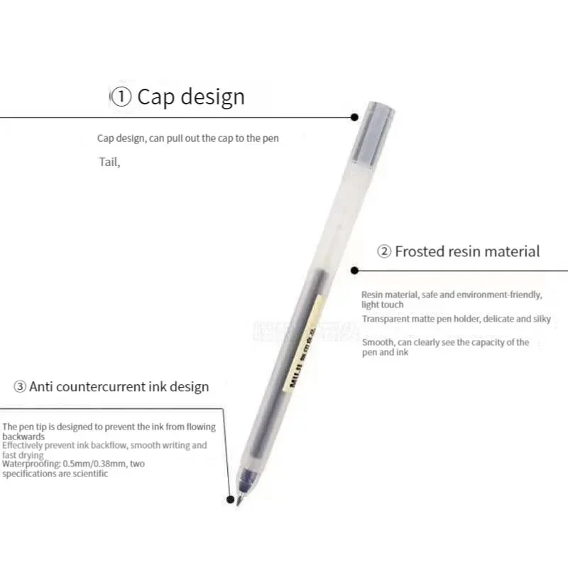 6/8 Buah/Set Pena Gel MUJIs Hi - Pilot Pen G2 ulasan dan harga