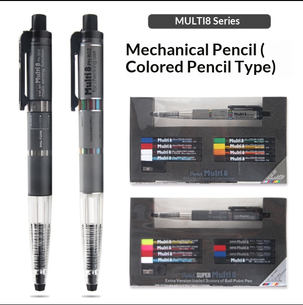 Pensil Mekanik Pentel Art Mult - Staedtler Pencil Lumocolor ulasan dan harga